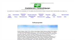 Desktop Screenshot of ersatzteileservice.gueldner-forum.de